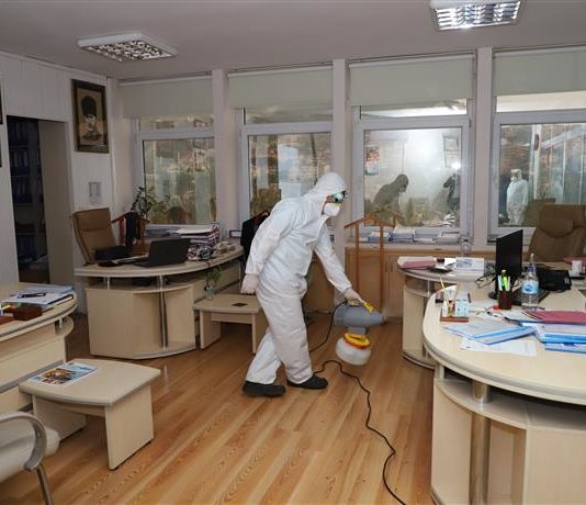 Koronavirüse Karşı Dezenfektasyon
